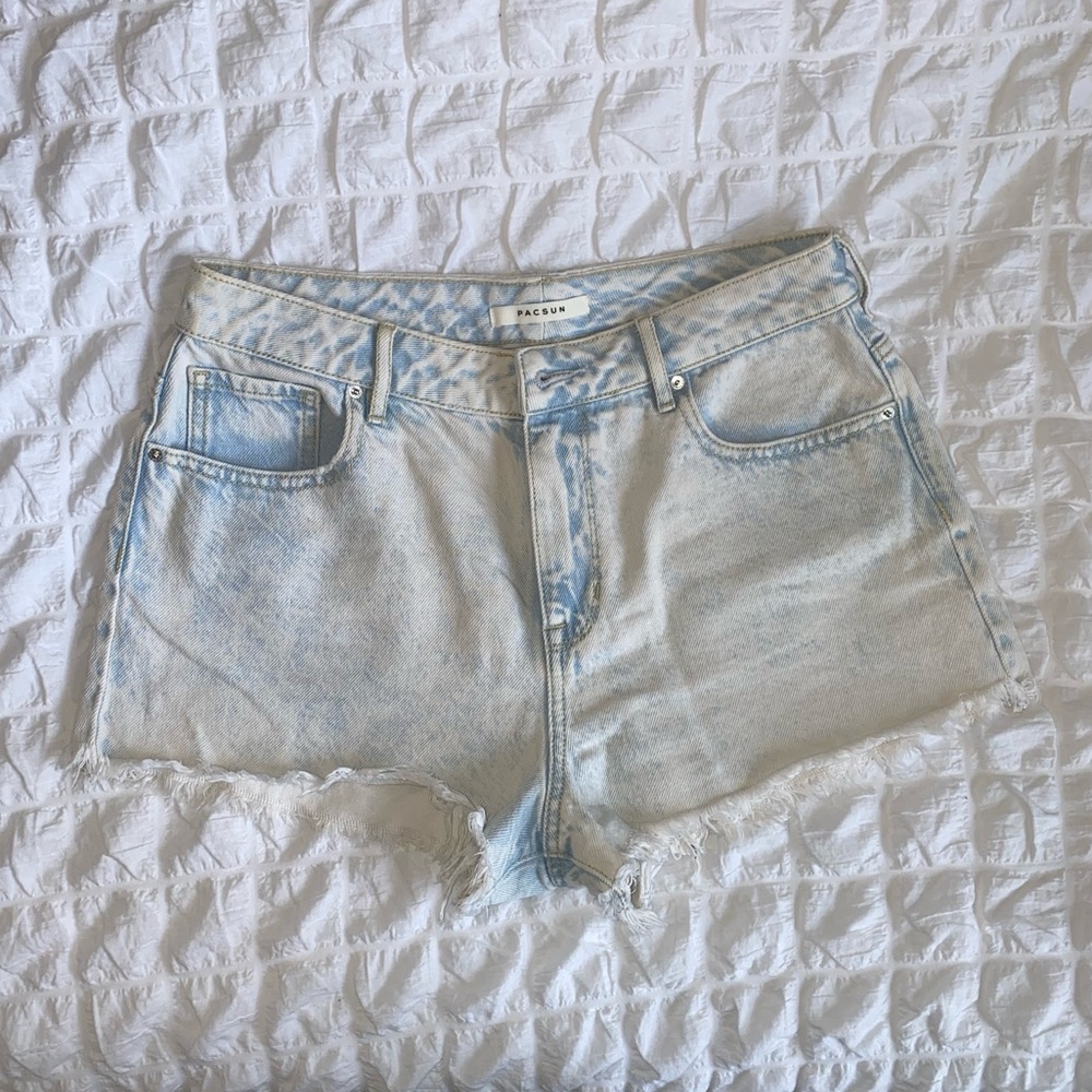 Pacsun High Rose Festival Jean Shorts